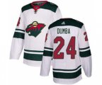 Minnesota Wild #24 Matt Dumba White Road Stitched Hockey Jersey