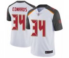 Tampa Bay Buccaneers #34 Mike Edwards White Vapor Untouchable Limited Player Football Jersey