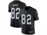 Oakland Raiders #82 Al Davis Vapor Untouchable Limited Black Team Color NFL Jersey