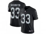 Oakland Raiders #33 DeAndre Washington Vapor Untouchable Limited Black Team Color NFL Jersey