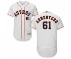 Houston Astros Rogelio Armenteros White Home Flex Base Authentic Collection Baseball Player Jersey