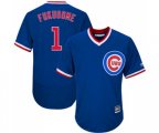 Chicago Cubs #1 Kosuke Fukudome Royal Blue Flexbase Authentic Collection Cooperstown Baseball Jersey