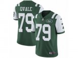 New York Jets #79 Brent Qvale Vapor Untouchable Limited Green Team Color NFL Jersey