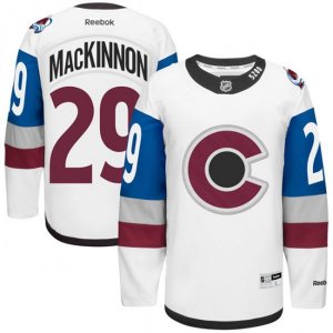 Colorado Avalanche #29 Nathan MacKinnon Premier White 2016 Stadium Series NHL Jersey