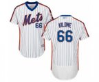 New York Mets Franklyn Kilome White Alternate Flex Base Authentic Collection Baseball Player Jersey