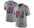 Dallas Cowboys #88 CeeDee Lamb Multi-Color 2020 NFL Crucial Catch NFL Jersey Greyheather