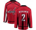 Washington Capitals #2 Matt Niskanen Fanatics Branded Red Home Breakaway NHL Jersey