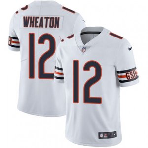 Chicago Bears #12 Markus Wheaton White Vapor Untouchable Limited Player NFL Jersey