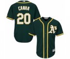 Oakland Athletics Mark Canha Replica Green Alternate 1 Cool Base Baseball Player Jersey