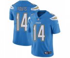 Los Angeles Chargers #14 Dan Fouts Electric Blue Alternate Vapor Untouchable Limited Player Football Jersey