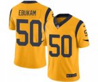 Los Angeles Rams #50 Samson Ebukam Limited Gold Rush Vapor Untouchable Football Jersey