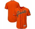 San Francisco Giants Majestic Alternate Orange Flex Base Authentic Collection Team Jersey