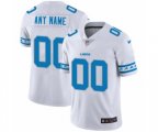 Detroit Lions Customized White Team Logo Cool Edition Jersey