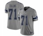 Dallas Cowboys #71 La'el Collins Limited Gray Inverted Legend Football Jersey