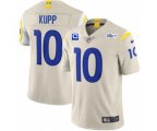 Los Angeles Rams 2022 #10 Cooper Kupp Bone White With 3-star C Patch Vapor Untouchable Limited Stitched NFL Jersey