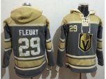 Vegas Golden Knights #29 Marc-Andre Fleury Grey Sawyer Hooded NHL Sweatshirt