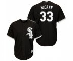 Chicago White Sox #33 James McCann Replica Black Alternate Home Cool Base Baseball Jersey