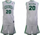 Boston Celtics #20 Allen White Suit