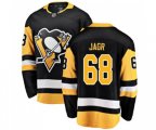 Pittsburgh Penguins #68 Jaromir Jagr Fanatics Branded Black Home Breakaway NHL Jersey