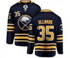 Buffalo Sabres #35 Linus Ullmark Fanatics Branded Navy Blue Home Breakaway NHL Jersey