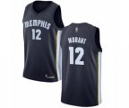 Memphis Grizzlies #12 Ja Morant Swingman Navy Blue Basketball Jersey - Icon Edition