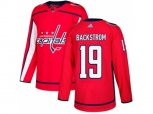 Washington Capitals #19 Nicklas Backstrom Red Home Authentic Stitched NHL Jersey