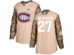 Montreal Canadiens #27 Alex Galchenyuk Camo Authentic Veterans Day Stitched NHL Jersey
