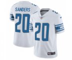 Detroit Lions #20 Barry Sanders Limited White Vapor Untouchable Football Jersey