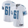 Detroit Lions #61 Kerry Hyder Limited White Vapor Untouchable NFL Jersey
