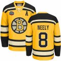 CCM Boston Bruins #8 Cam Neely Premier Gold Winter Classic Throwback NHL Jersey