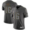 Los Angeles Rams #16 Jared Goff Gray Static Vapor Untouchable Limited NFL Jersey