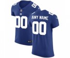 New York Giants Customized Elite Royal Blue Team Color Football Jersey