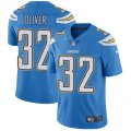 Los Angeles Chargers #32 Branden Oliver Electric Blue Alternate Vapor Untouchable Limited Player NFL Jersey