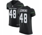 New York Jets #48 Jordan Jenkins Black Alternate Vapor Untouchable Elite Player Football Jersey