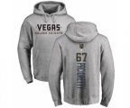 Vegas Golden Knights #67 Max Pacioretty Gray Backer Pullover Hoodie