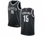 Brooklyn Nets #15 Timothe Luwawu Swingman Black Basketball Jersey - Icon Edition