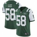 New York Jets #58 Darron Lee Green Team Color Vapor Untouchable Limited Player NFL Jersey