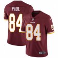 Washington Redskins #84 Niles Paul Burgundy Red Team Color Vapor Untouchable Limited Player NFL Jersey