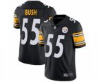 Pittsburgh Steelers #55 Devin Bush Black Team Color Vapor Untouchable Limited Player Football Jersey