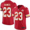 Kansas City Chiefs #23 Phillip Gaines Red Team Color Vapor Untouchable Limited Player NFL Jersey