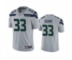 Seattle Seahawks #33 Jamal Adams Limited Grey Rush Vapor Untouchable Football Jersey