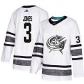Columbus Blue Jackets #3 Seth Jones White 2019 All-Star Game Parley Authentic Stitched NHL Jersey