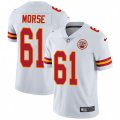 Kansas City Chiefs #61 Mitch Morse White Vapor Untouchable Limited Player NFL Jersey