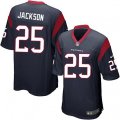 Houston Texans #25 Kareem Jackson Game Navy Blue Team Color NFL Jersey