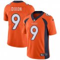 Denver Broncos #9 Riley Dixon Orange Team Color Vapor Untouchable Limited Player NFL Jersey