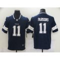 Dallas Cowboys #11 Micah Parsons Nike Navy 2021 NFL Draft First Round Pick Limited Jersey
