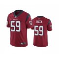 Houston Texans #59 Kenyon Green Red Vapor Untouchable Limited Stitched Jersey