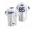 Los Angeles Dodgers Dustin May White 2020 World Series Replica Jersey