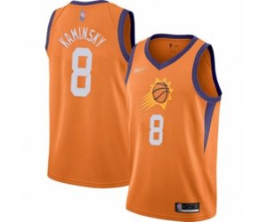 Phoenix Suns #8 Frank Kaminsky Swingman Orange Finished Basketball Jersey - Statement Edition