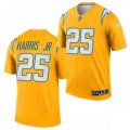 Los Angeles Chargers #25 Chris Harris Jr. Nike 2021 Gold Inverted Legend Jersey